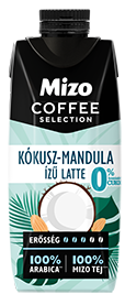 Mizo Coffee Selection Kókusz-mandula ízű latte 0% hozzáadott cukor*