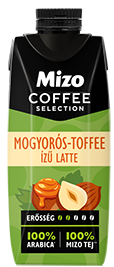 Mizo Coffee Selection Mogyorós-Toffee ízű Latte