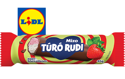 Mizo Túró Rudi eper-bazsalikom