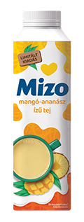 Mizo Mangó-ananász ízű tej, 0% hozzáadott cukor*