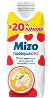 MIZO FŐZŐTEJSZÍN 20% zsírtartalom