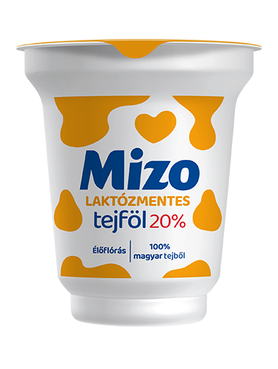 MIZO LACTOSE-FREE SOUR CREAM 20%
