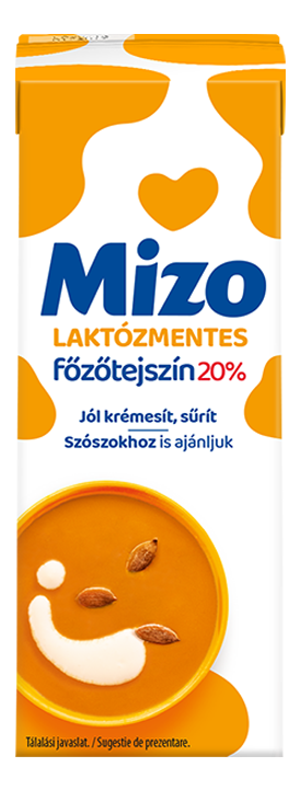 MIZO LAKTÓZMENTES FŐZŐTEJSZÍN 20%