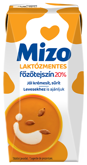 MIZO LAKTÓZMENTES FŐZŐTEJSZÍN 20%