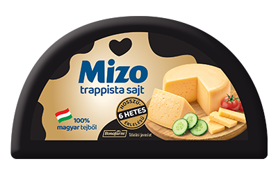 Mizo 6 hetes érlelésű Trappista sajt