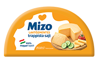 Mizo laktózmentes trappista sajt