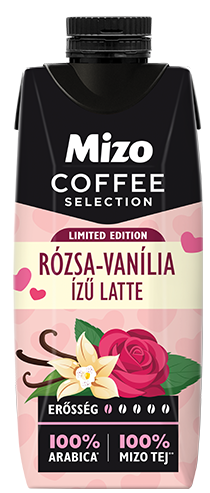Mizo Coffee Selection RÓZSA-VANÍLIA ÍZŰ LATTE