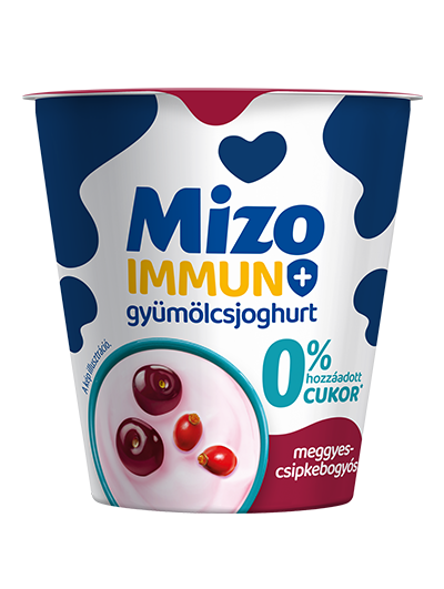 Mizo immun+ jogurt Cherry-Rosehip